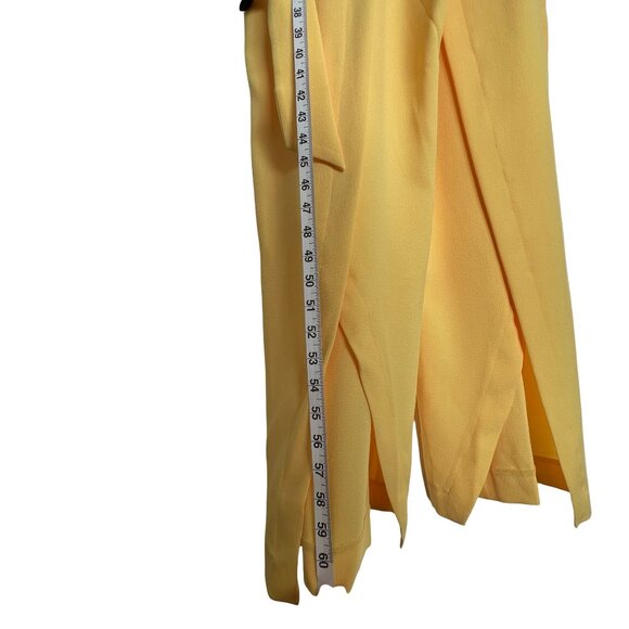 Spring, Summer Outfit. Yellow Jumpsuit Size 12 INC International Concepts. - Picture 15 of 16